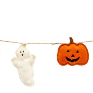 Felt Ghost Pumpkin 48" L